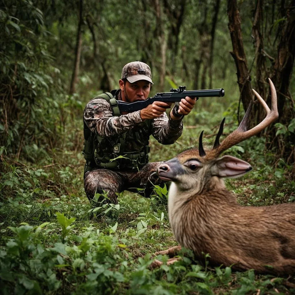 Hunting in the Jungle