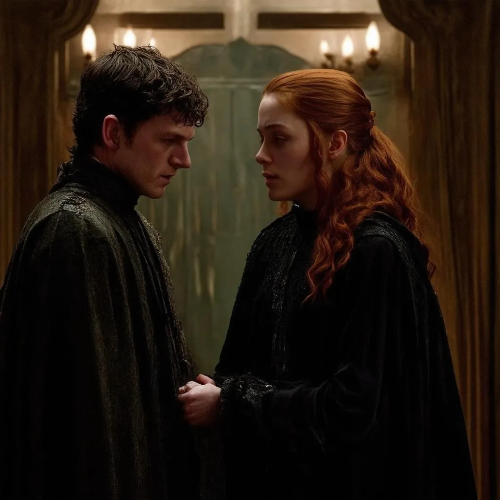 Sansa Stark và Ramsay Bolton cảnh yêu