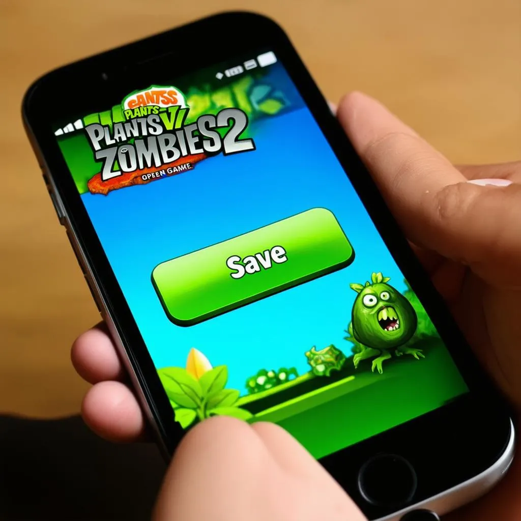 Tư vấn cách save game Plants vs Zombies 2