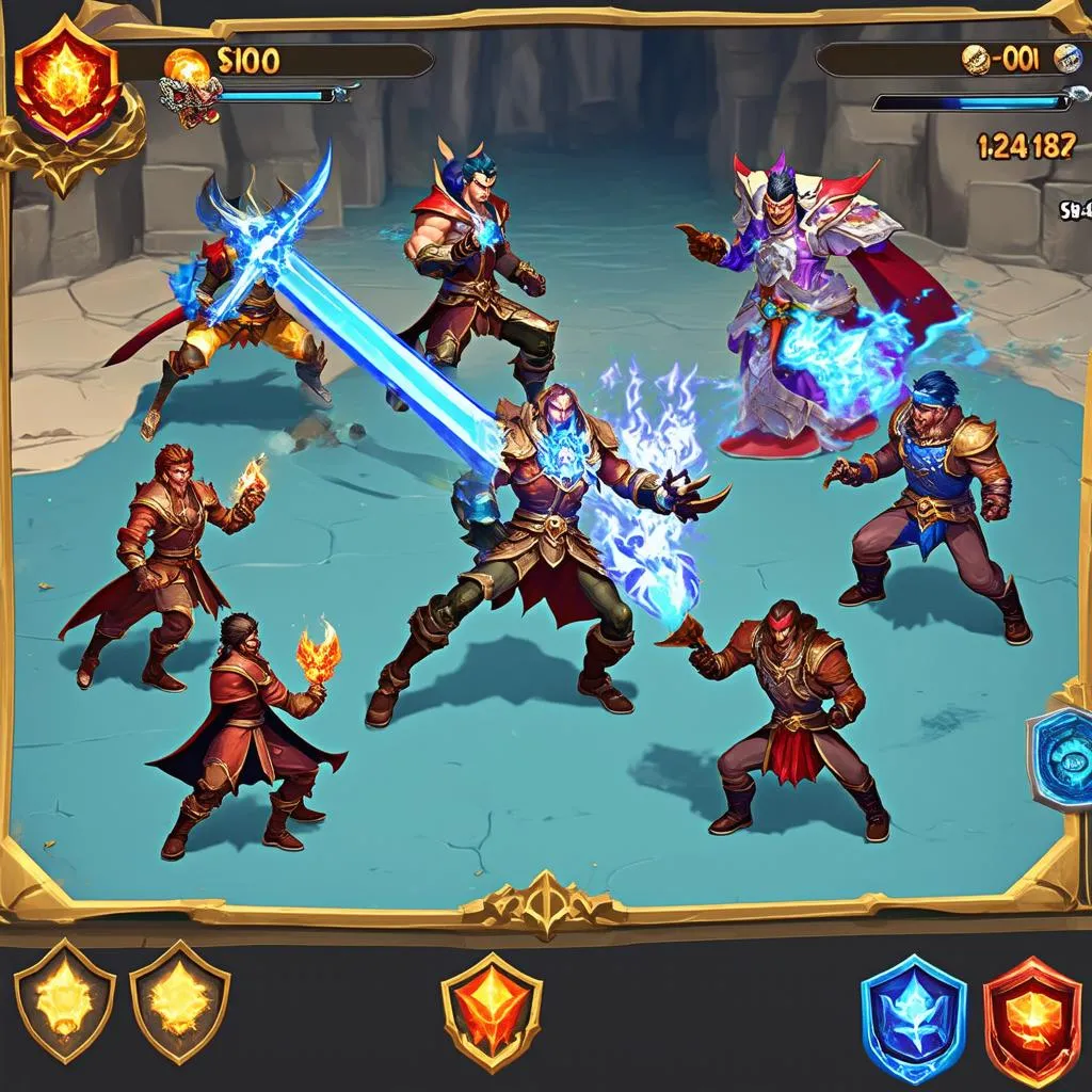 Lối chơi của game Seven Guardians