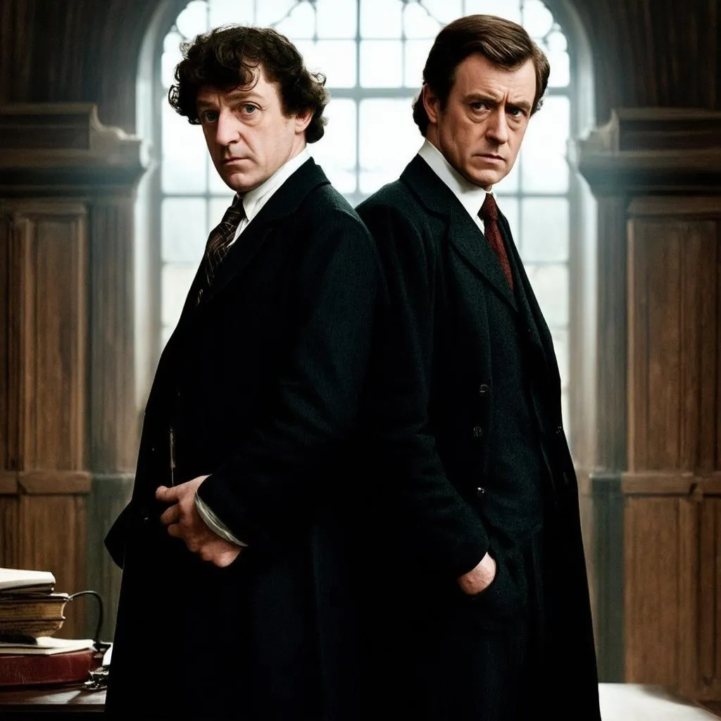 Sherlock Holmes and Dr. Watson