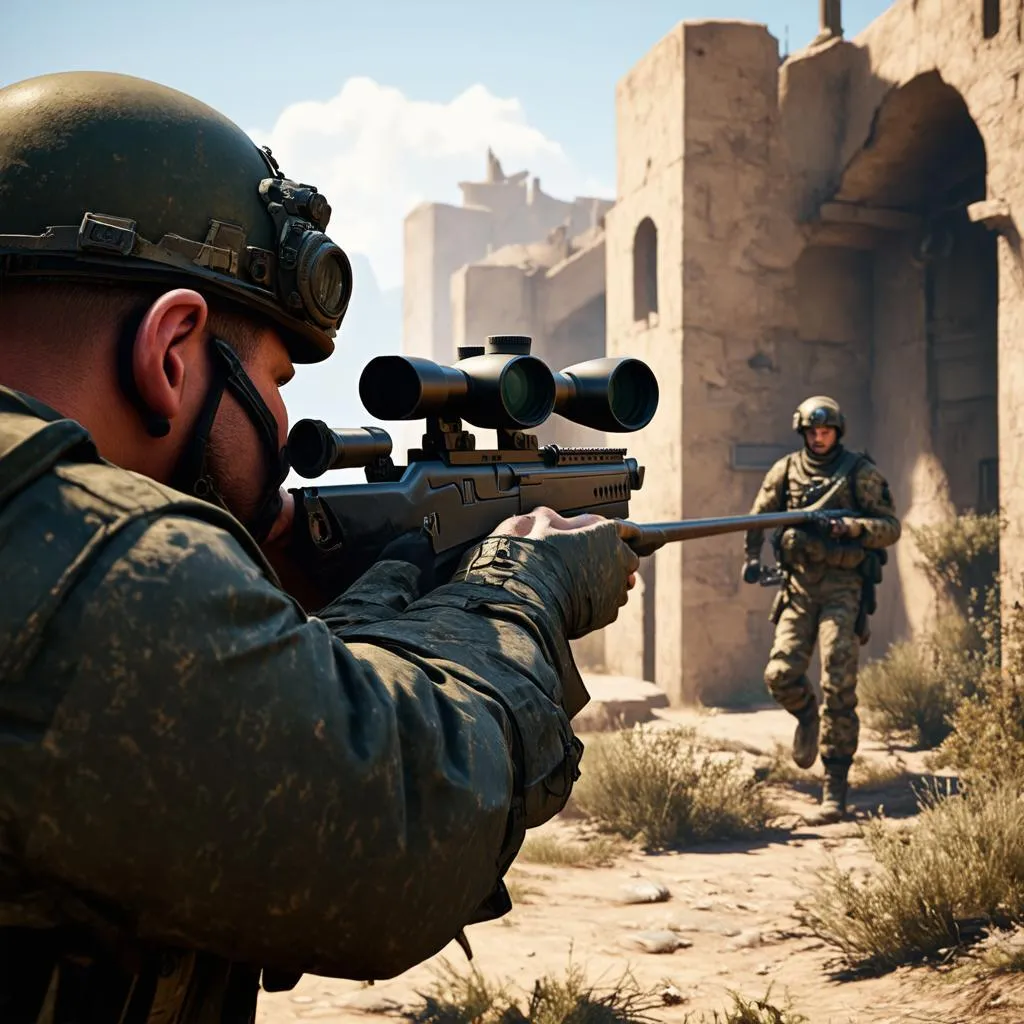 Sniper Elite 4 Gameplay