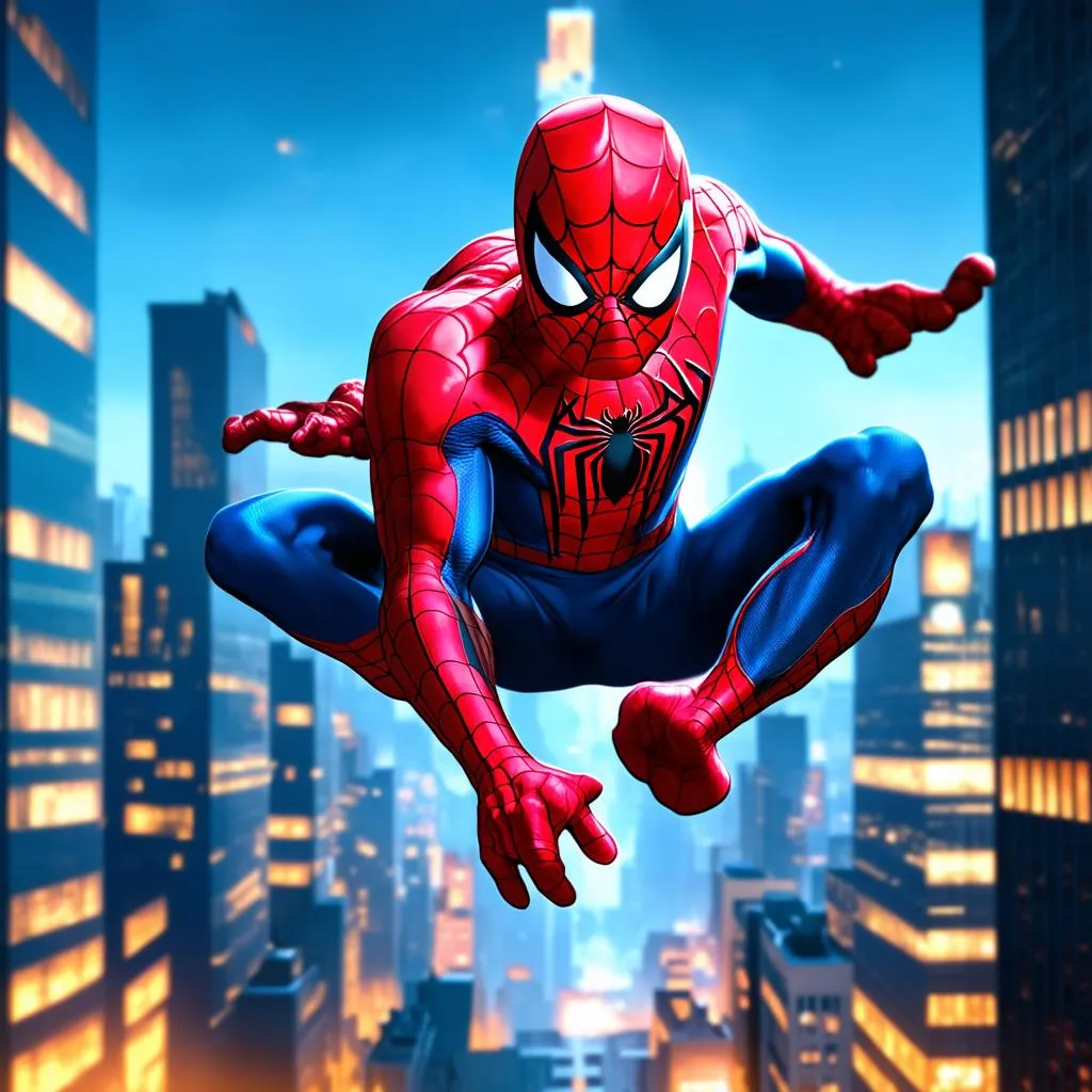 Spider Man 2 Game Swinging