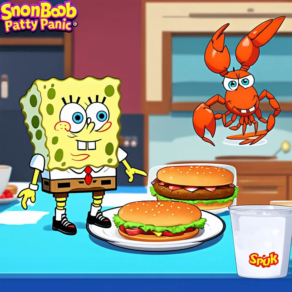 Trò chơi SpongeBob Patty Panic