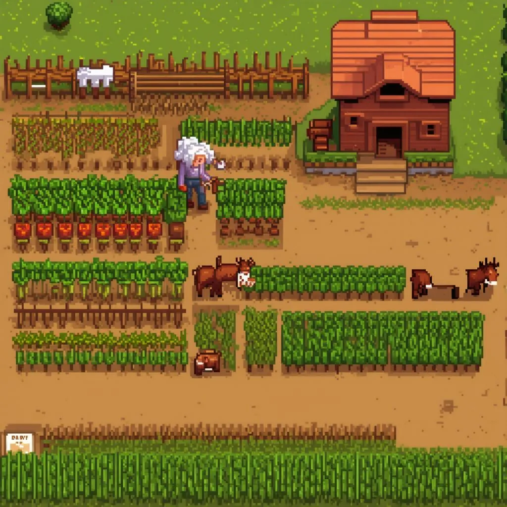 Game mô phỏng Stardew Valley