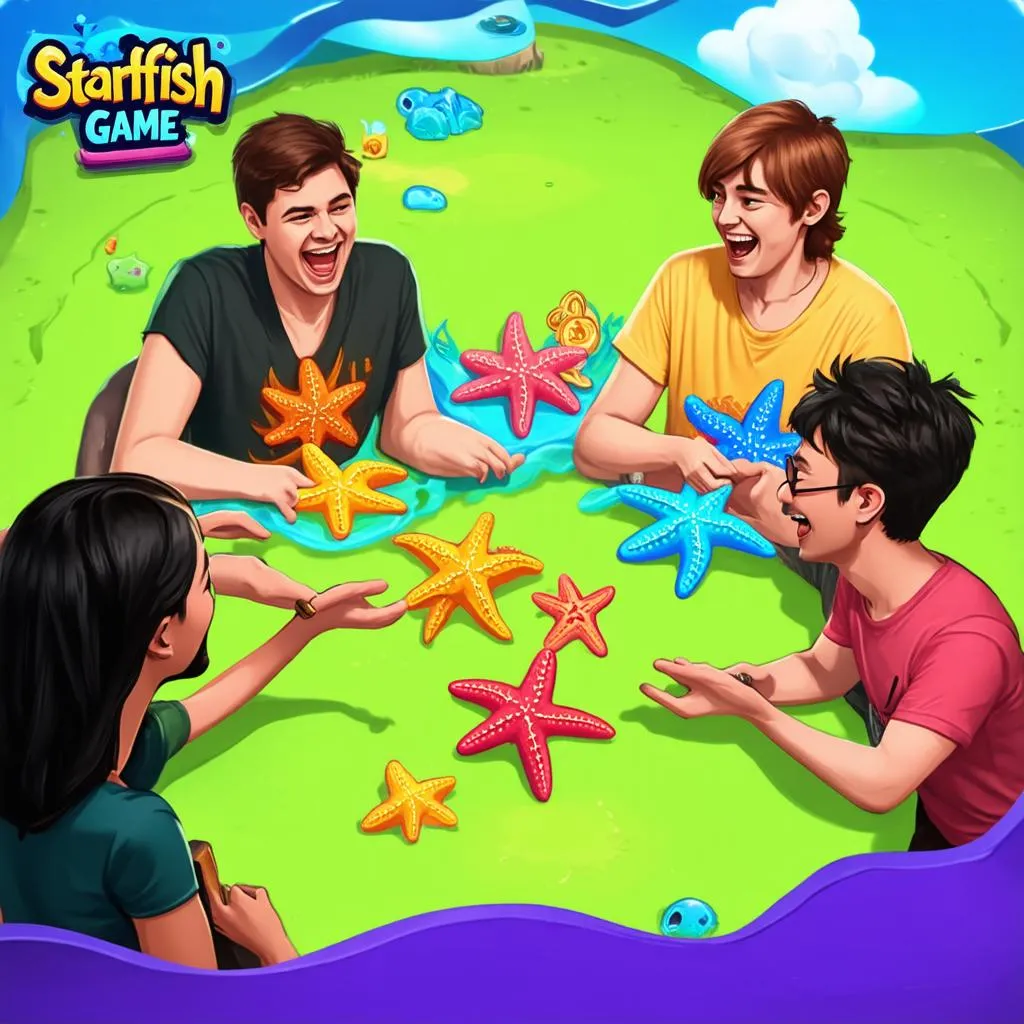 Starfish Game anh em cùng chơi