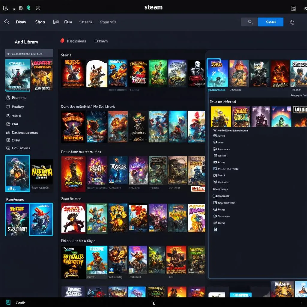 Steam Game Library