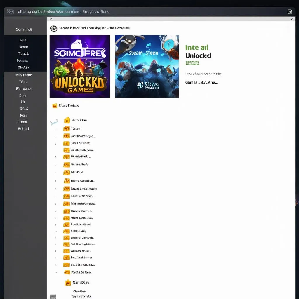 Steam Unlocked Free Games