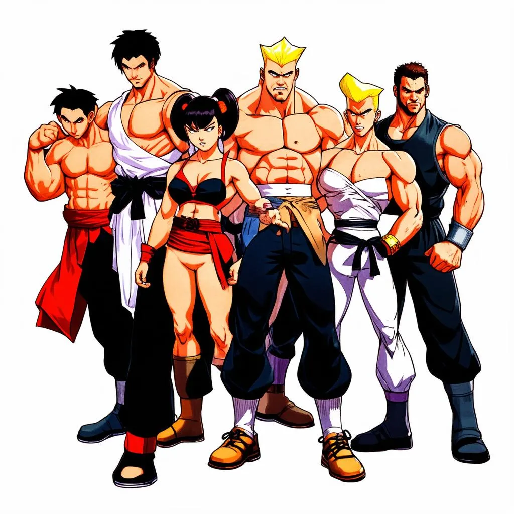 Các Nhân Vật Trong Street Fighter