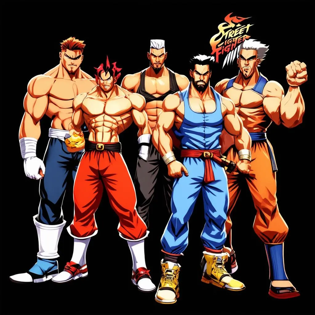 Game đối kháng Street Fighter