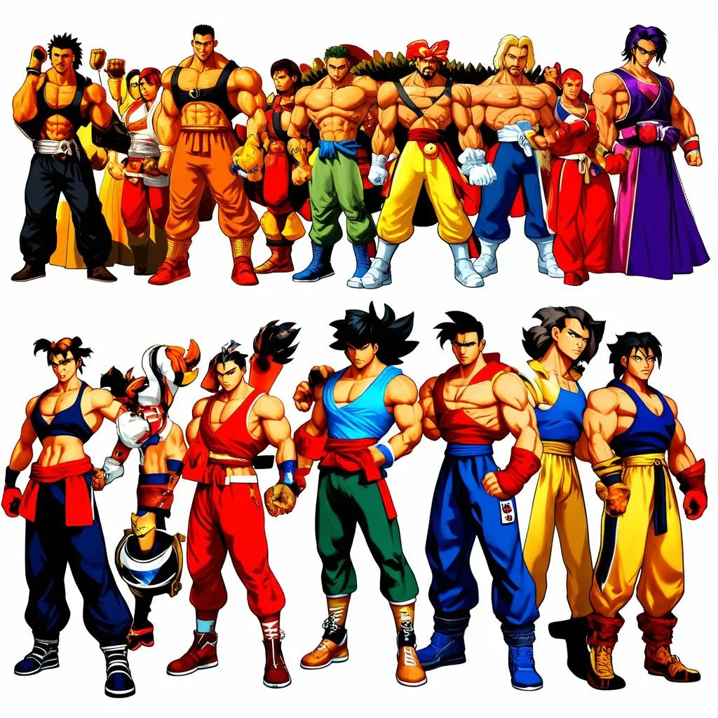 Street Fighter characters