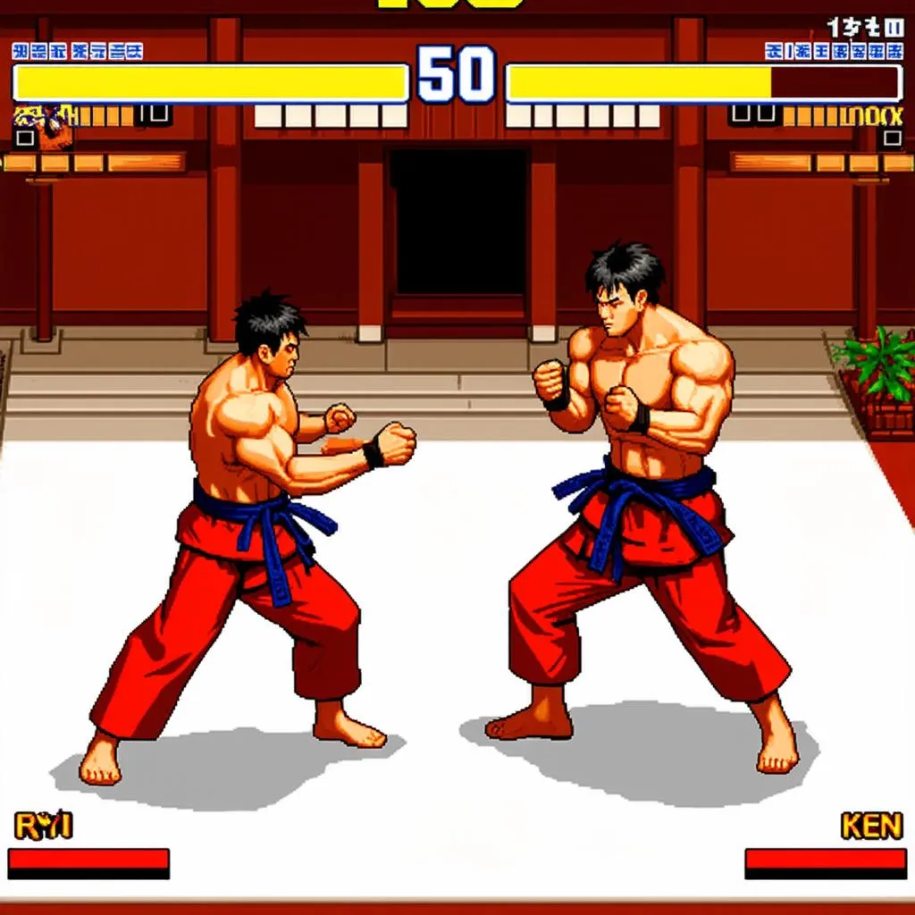 street fighter ii gameplay