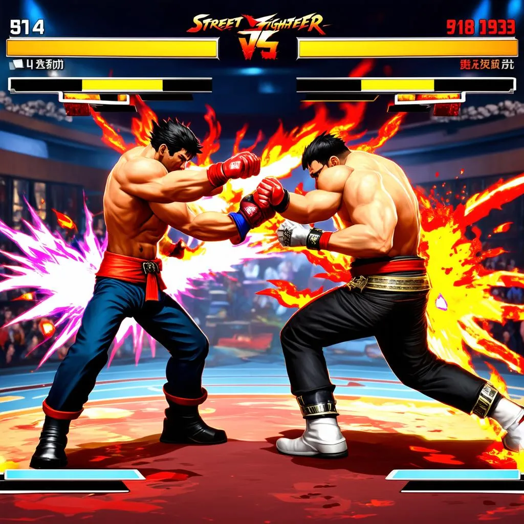 Game đối kháng Street Fighter V