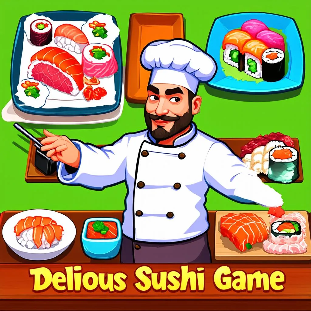 Bìa game Sushi Master