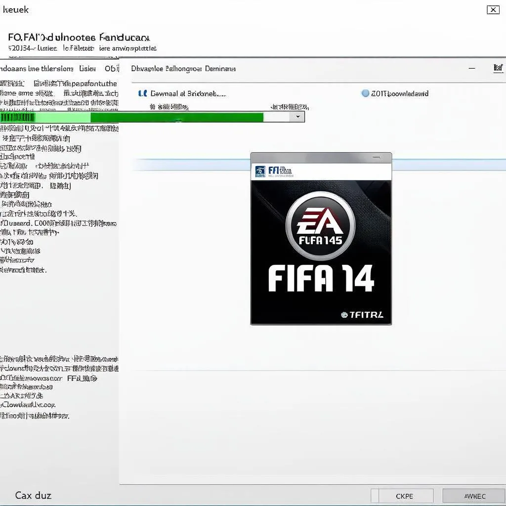 Hình ảnh tải game FIFA 14 cho PC