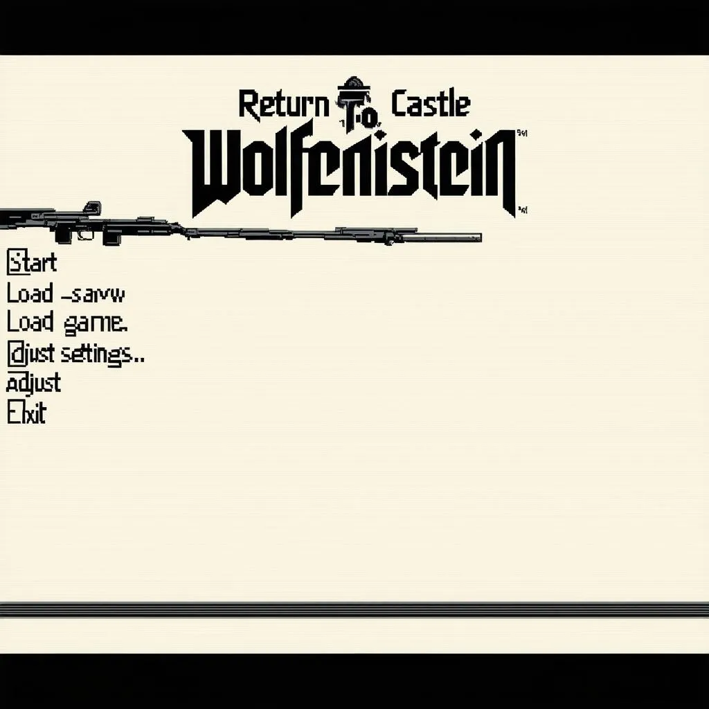 Tải game Return to Castle Wolfenstein