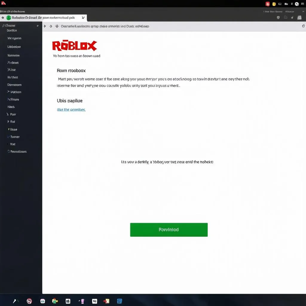 Tải game Roblox trên máy tính