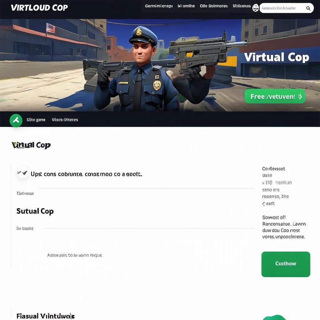 Tải Game Virtual Cop Miễn Phí