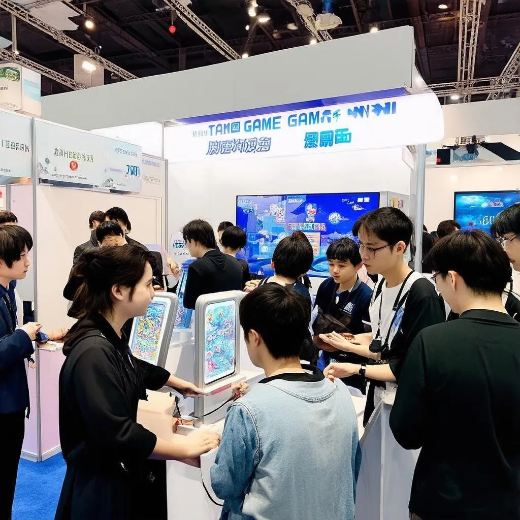 Gian hàng game tại Taipei Game Show 2019