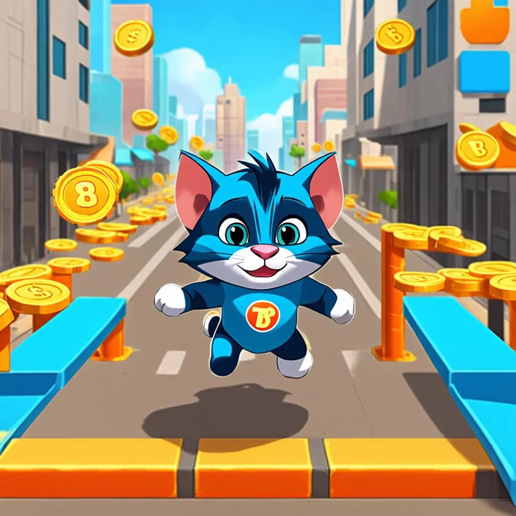 Talking Tom Hero Dash - Gameplay