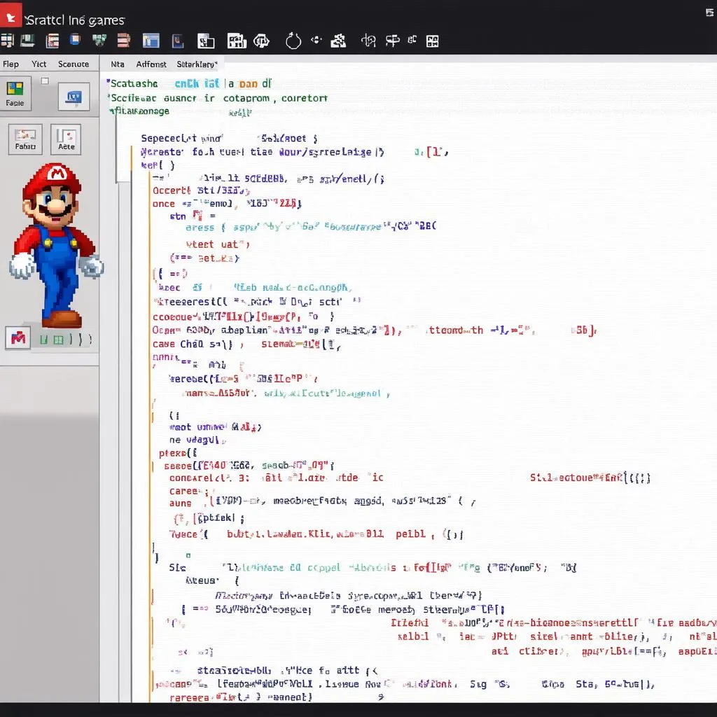 Tạo game Mario bằng Scratch