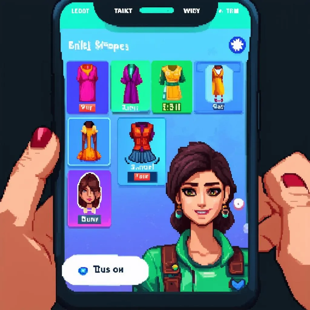 Tạo hình avatar game Android