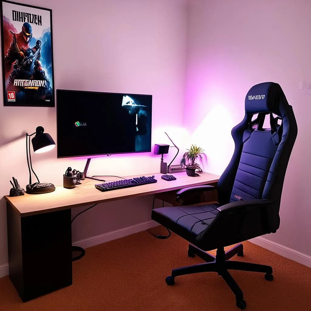 Home Office Setup for Streamer