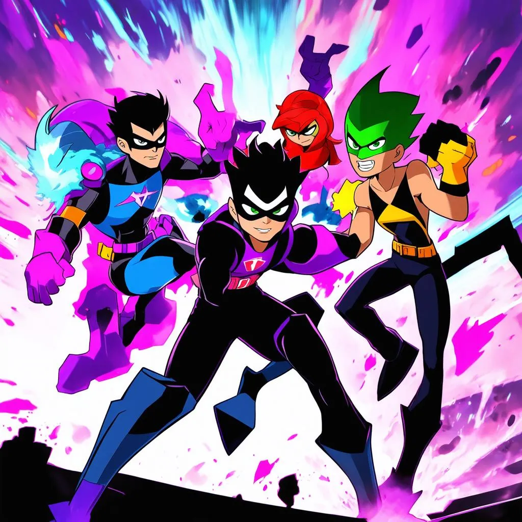 Game đối kháng Teen Titans