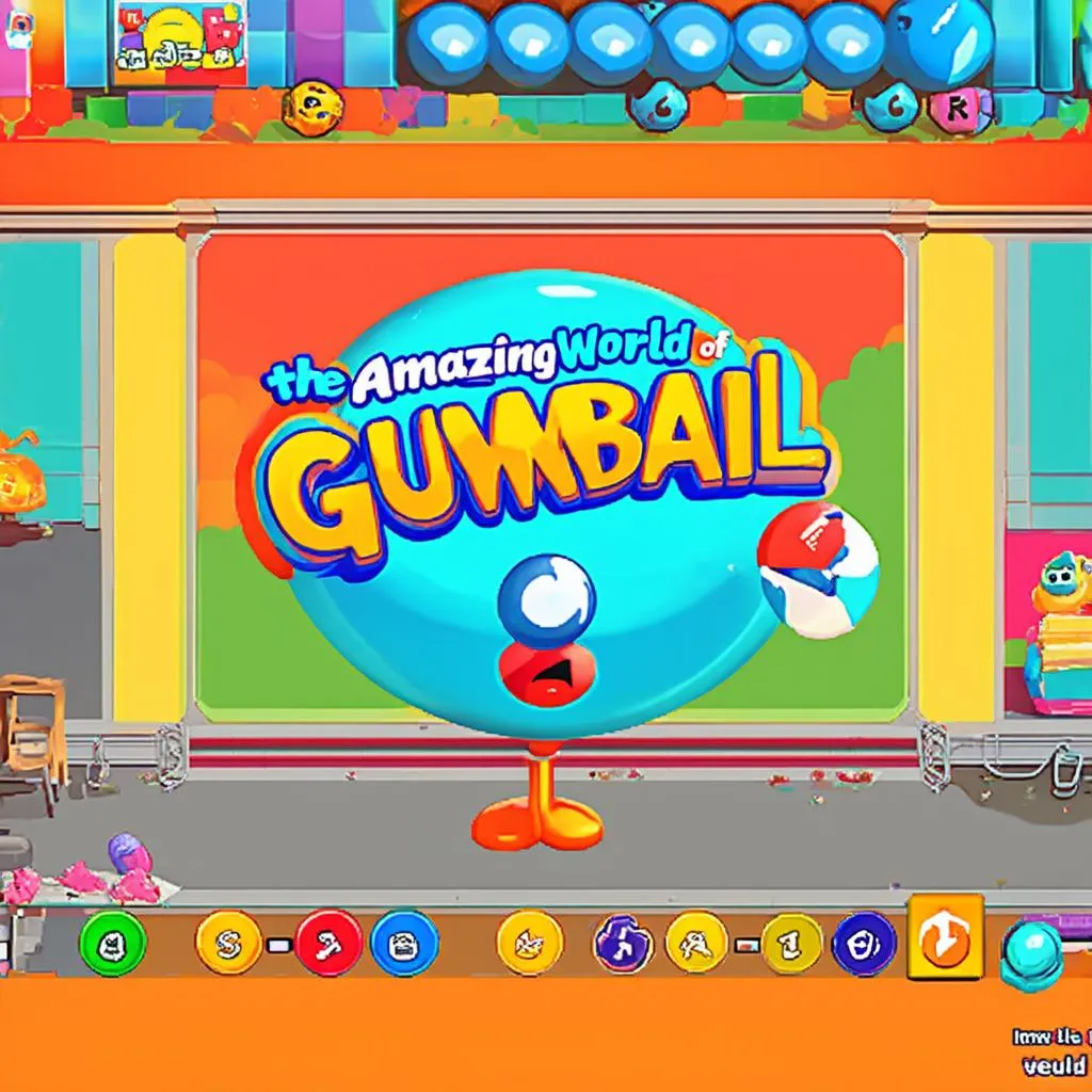 Gumball Game Screen