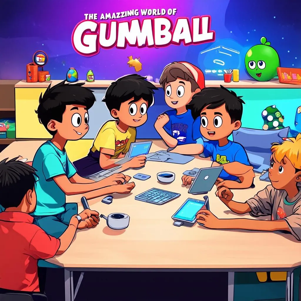 Trò chơi Thế giới diệu kỳ của Gumball