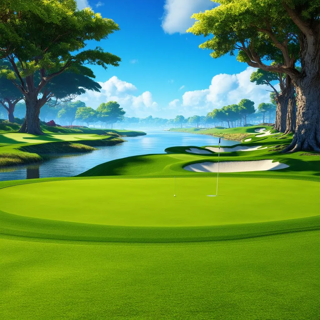 Thế giới ảo của golf tournament games