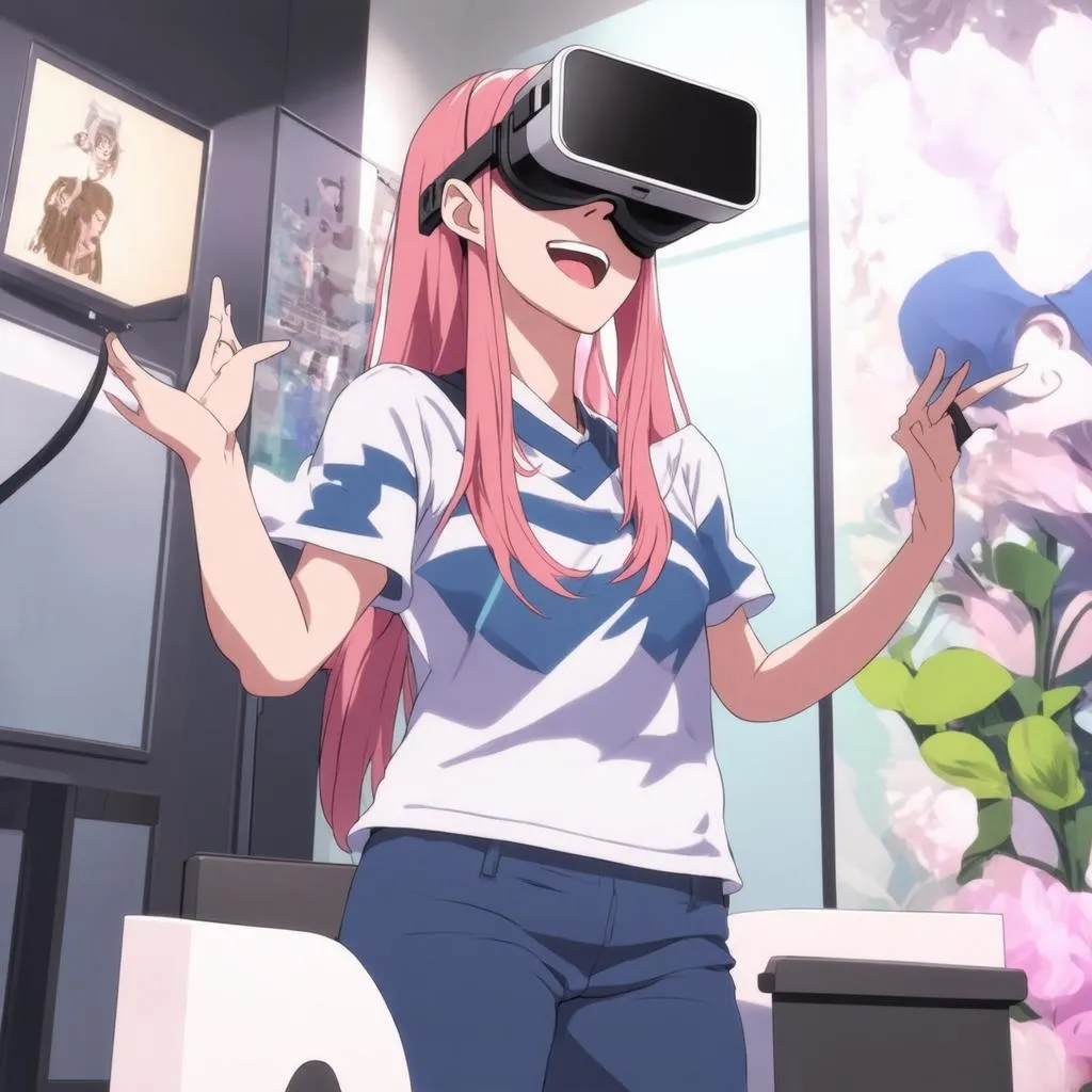 Thế giới ảo trong hentai game VR