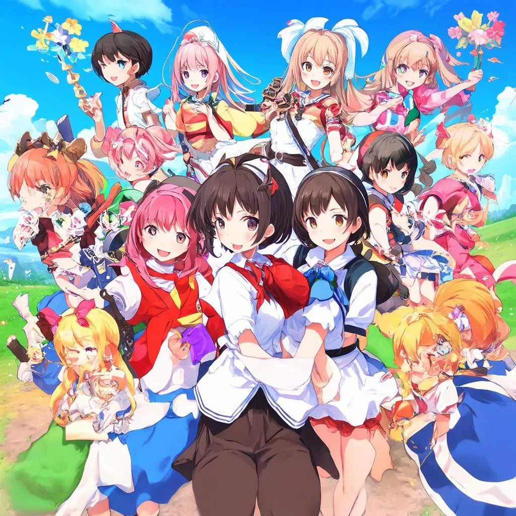 Thế giới game anime