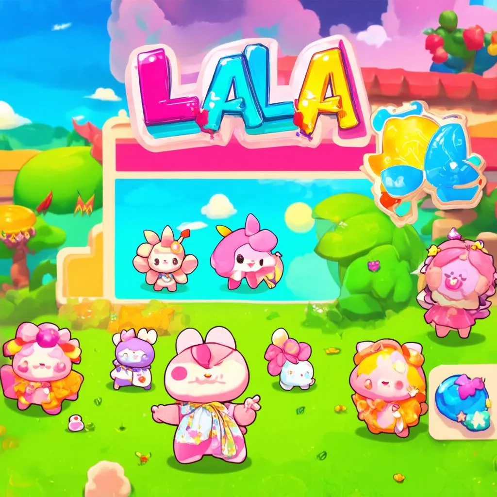 Thế giới game LALA đầy màu sắc