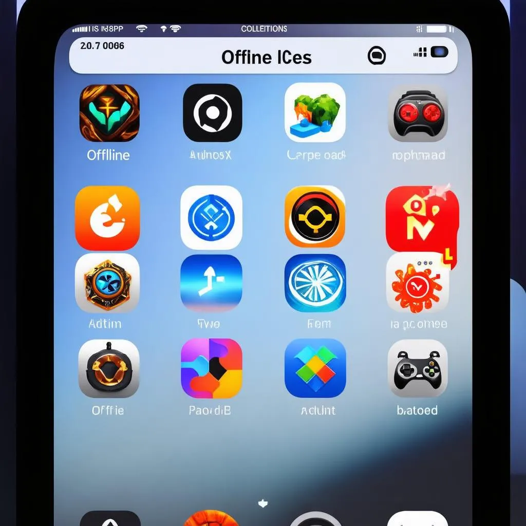 Thế giới game offline cho iphone