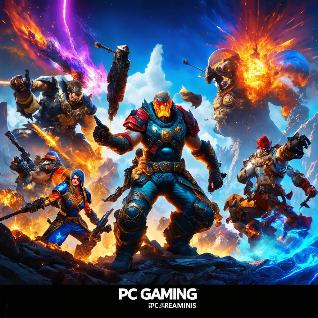 Thế giới game PC đầy màu sắc