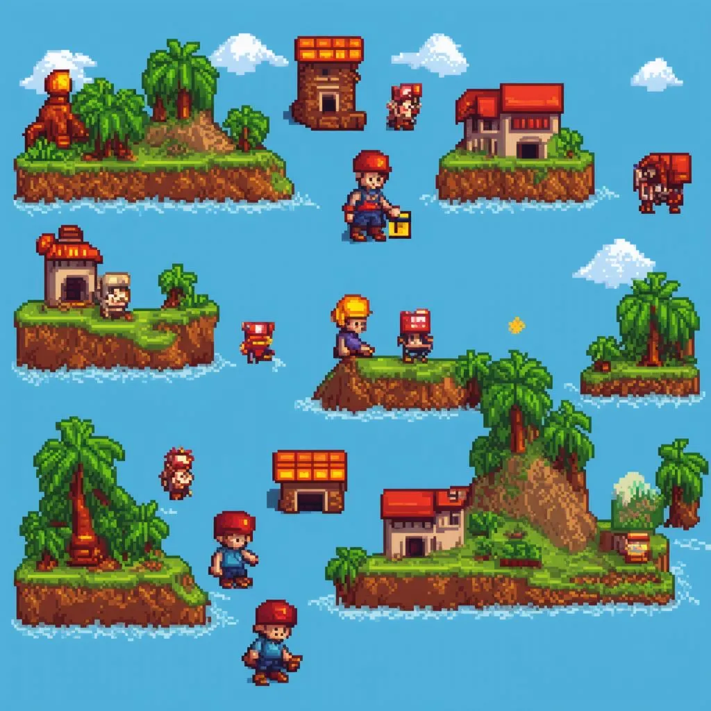 Thế giới game pixel 8 bit