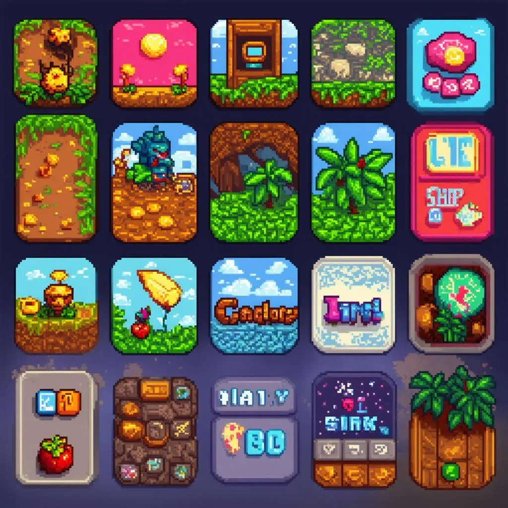 Thế giới game pixel iOS