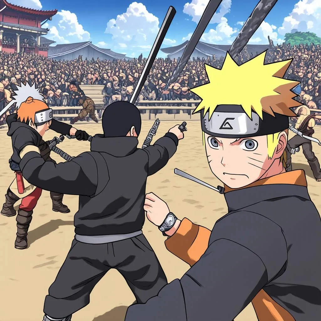 Thế giới ninja trong game online Boruto