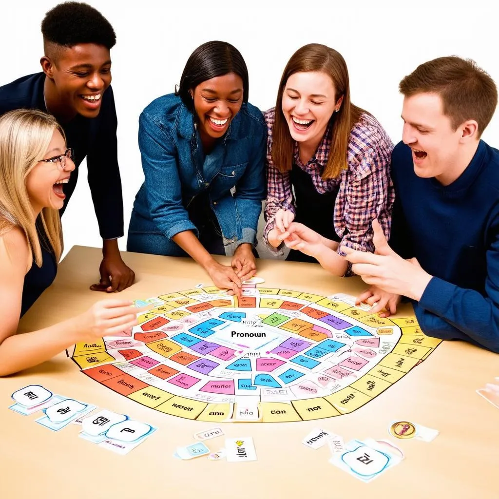 Thế giới pronoun board game