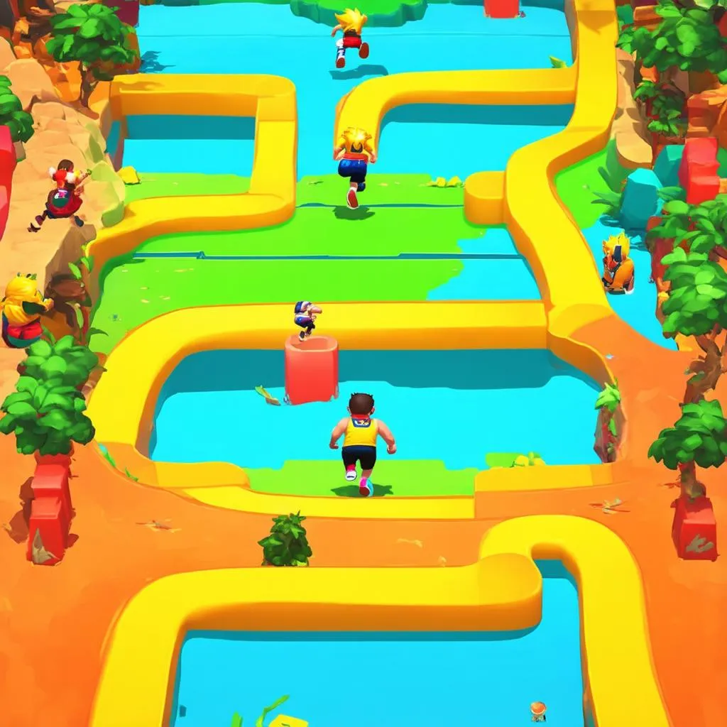 Thế giới trong Run Run Super V Game