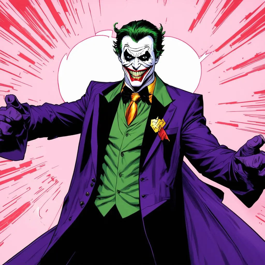 The Joker in Batman Gotham City Board Game