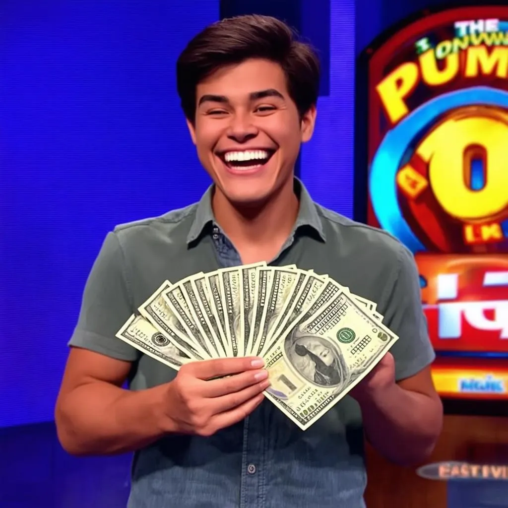 The Money Pump Game Show - Winning money