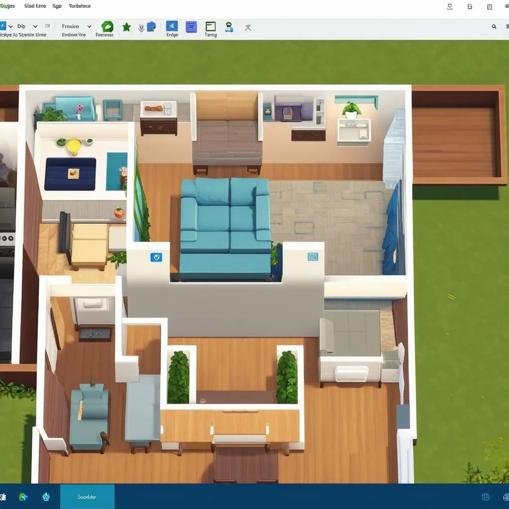 The Sims 4 Build Mode