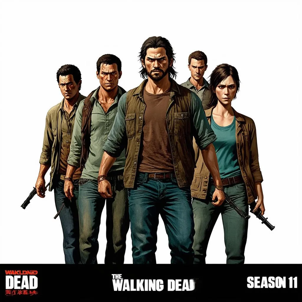 Poster game The Walking Dead Season 1