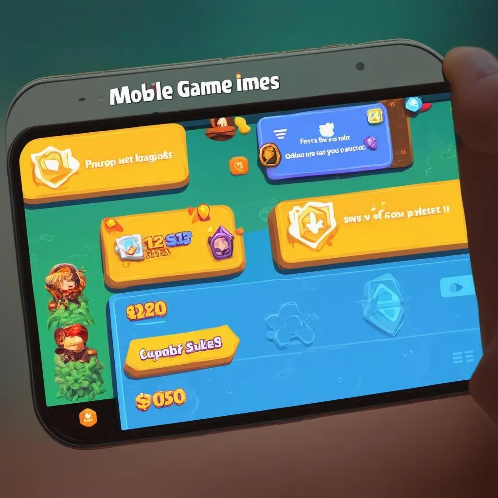 Thiết kế giao diện game mobile hoàn hảo