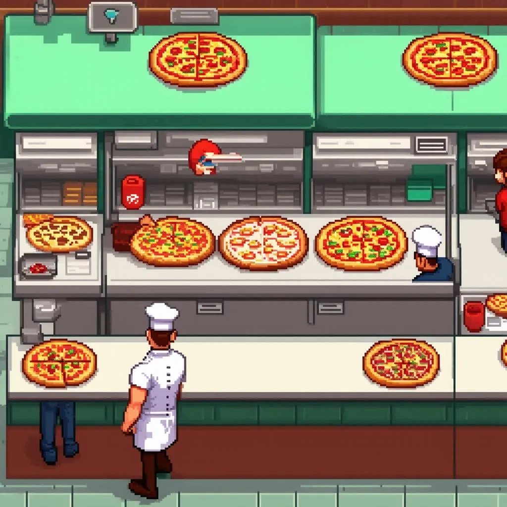 Tiệm Bánh Pizza Trong Game