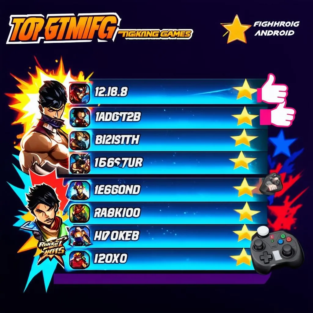 Top game đối kháng android