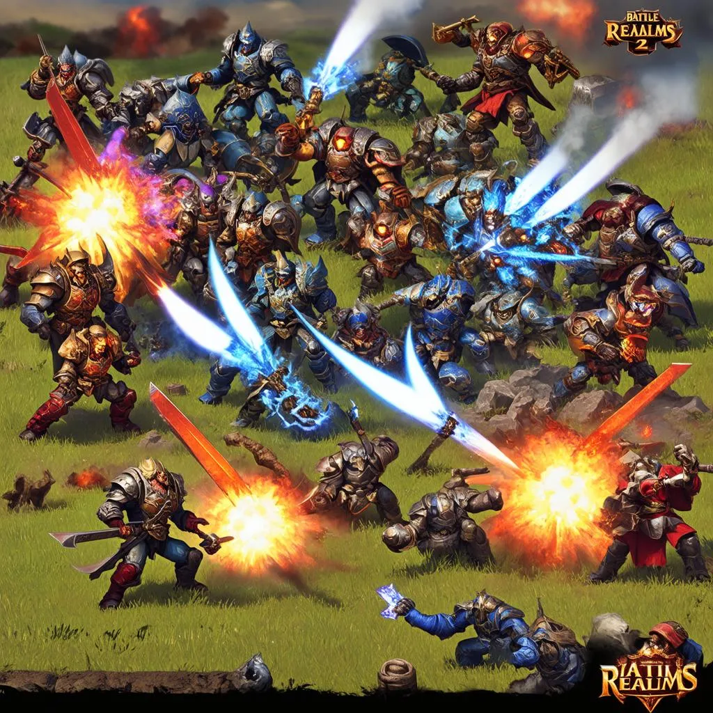 Trận chiến đầy khói lửa trong Battle Realms 2