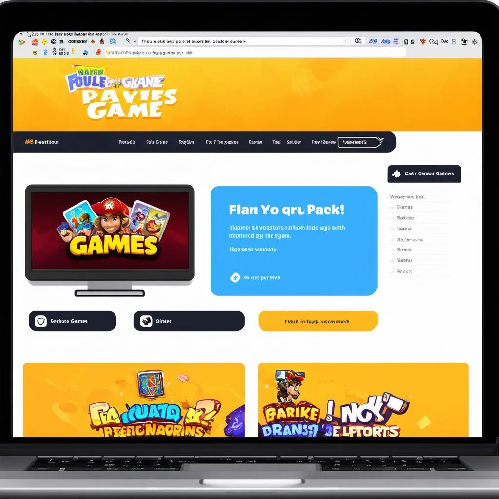 Trang Web Chơi Game Trực Tuyến